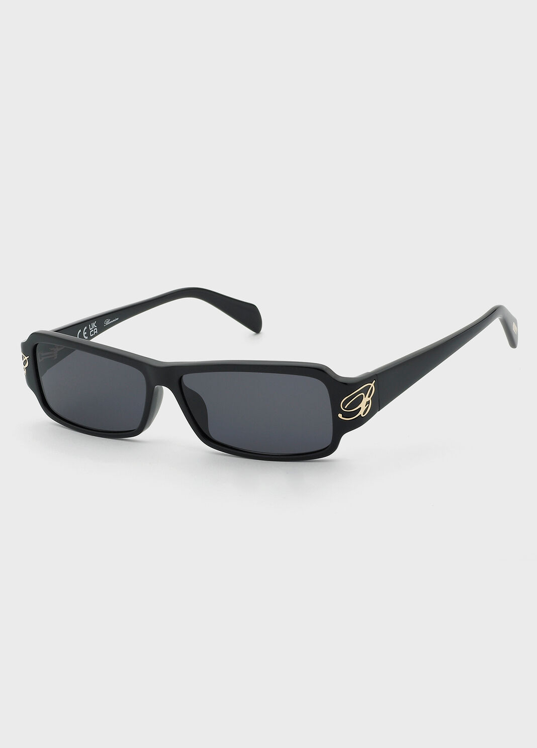 Acetate sunglasses with rectangular shape  Blumarine - large image number 1