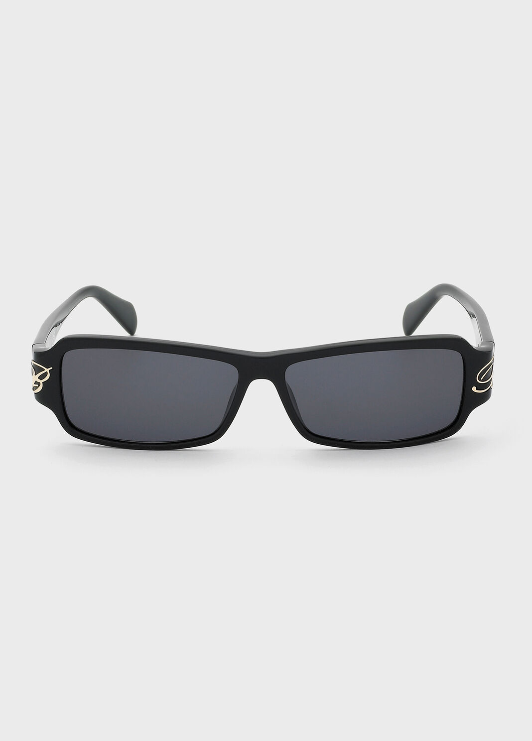 Acetate sunglasses with rectangular shape  Blumarine - large image number 0