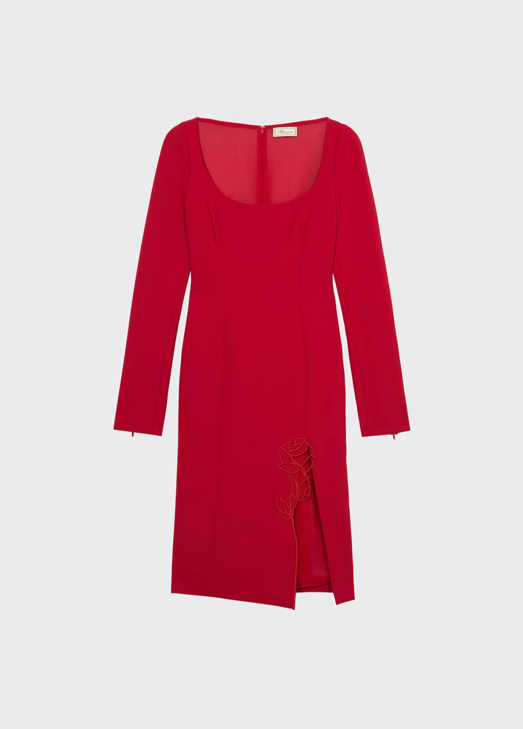 Cady dress with embroidered and slit  Blumarine - large image number 4