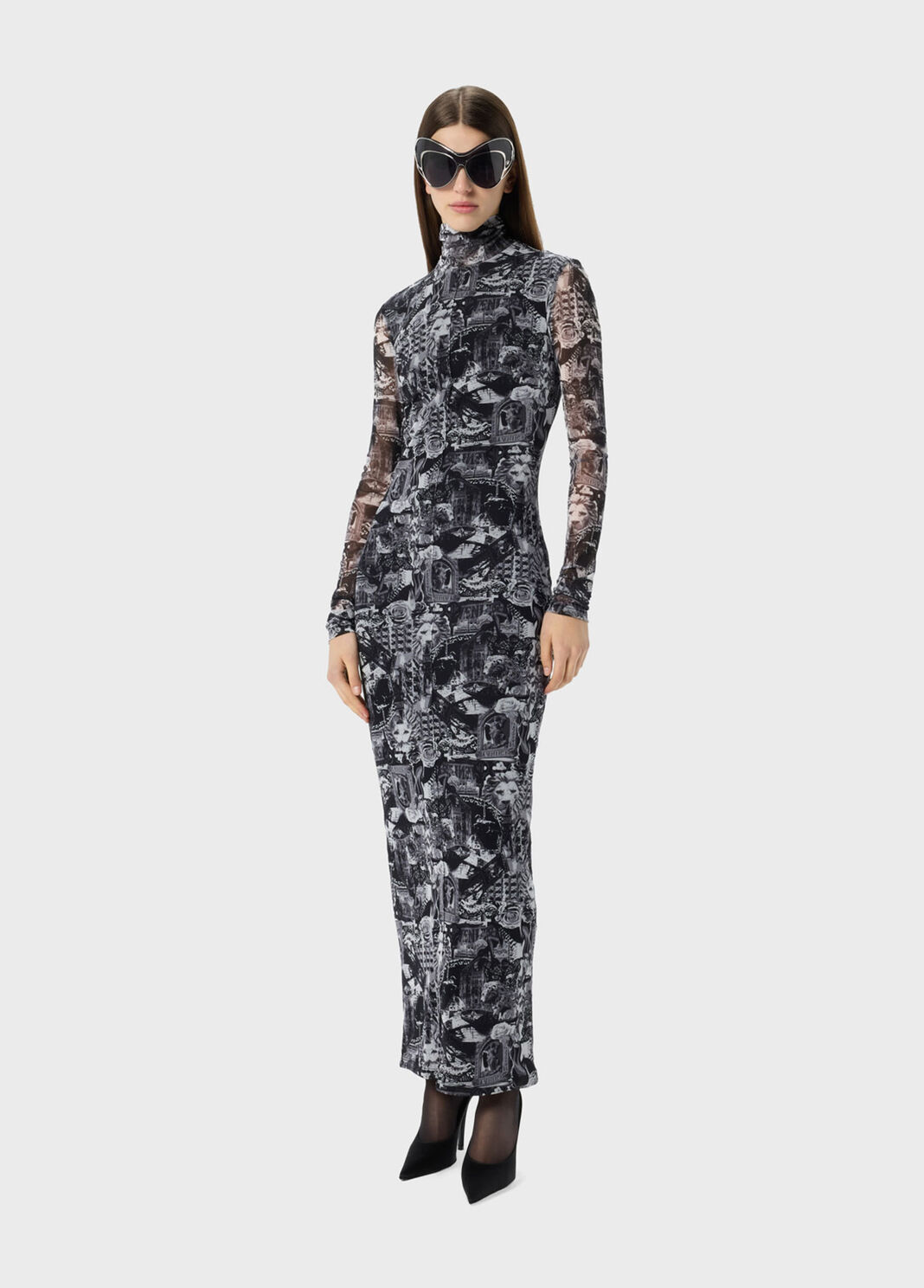 Printed jersey dress  Blumarine - large image number 3