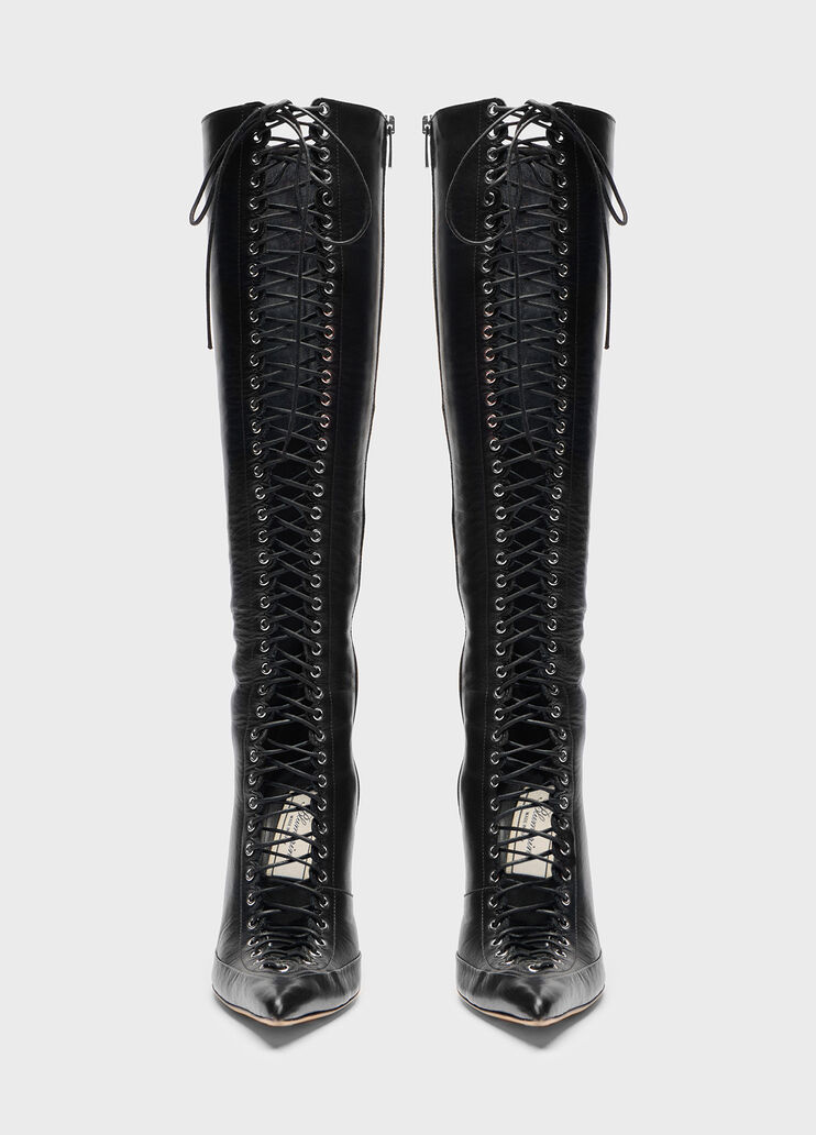 Leather boots with laces  Blumarine - medium