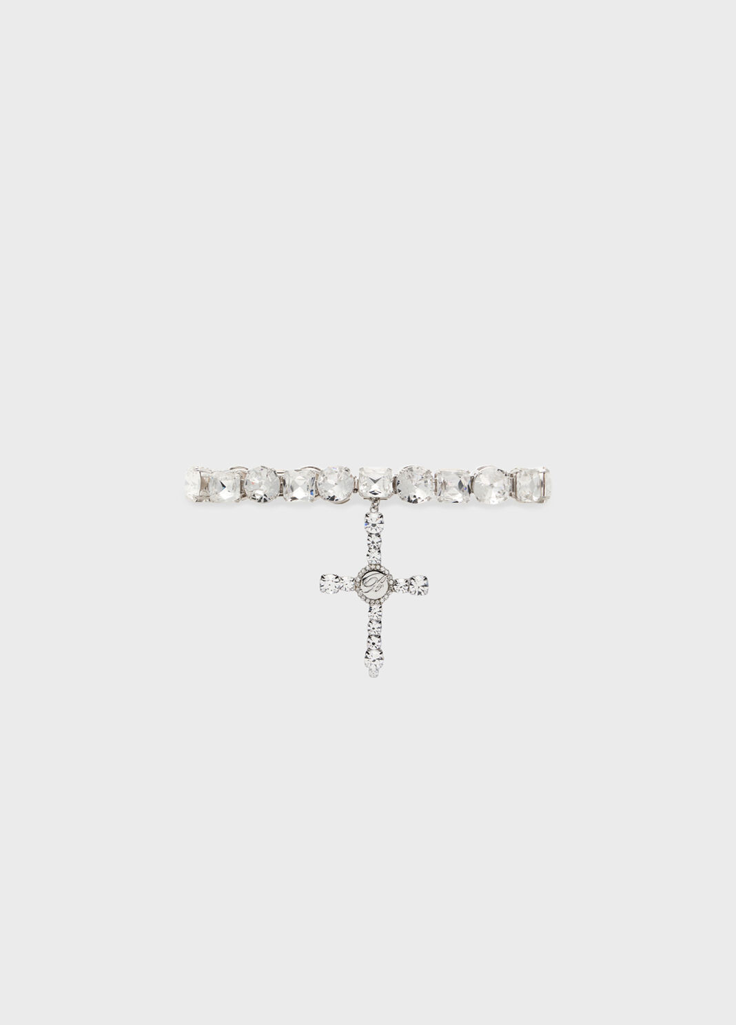 Metall-Choker mit Glasfassungen und Anh&auml;nger  Blumarine - large image number 1