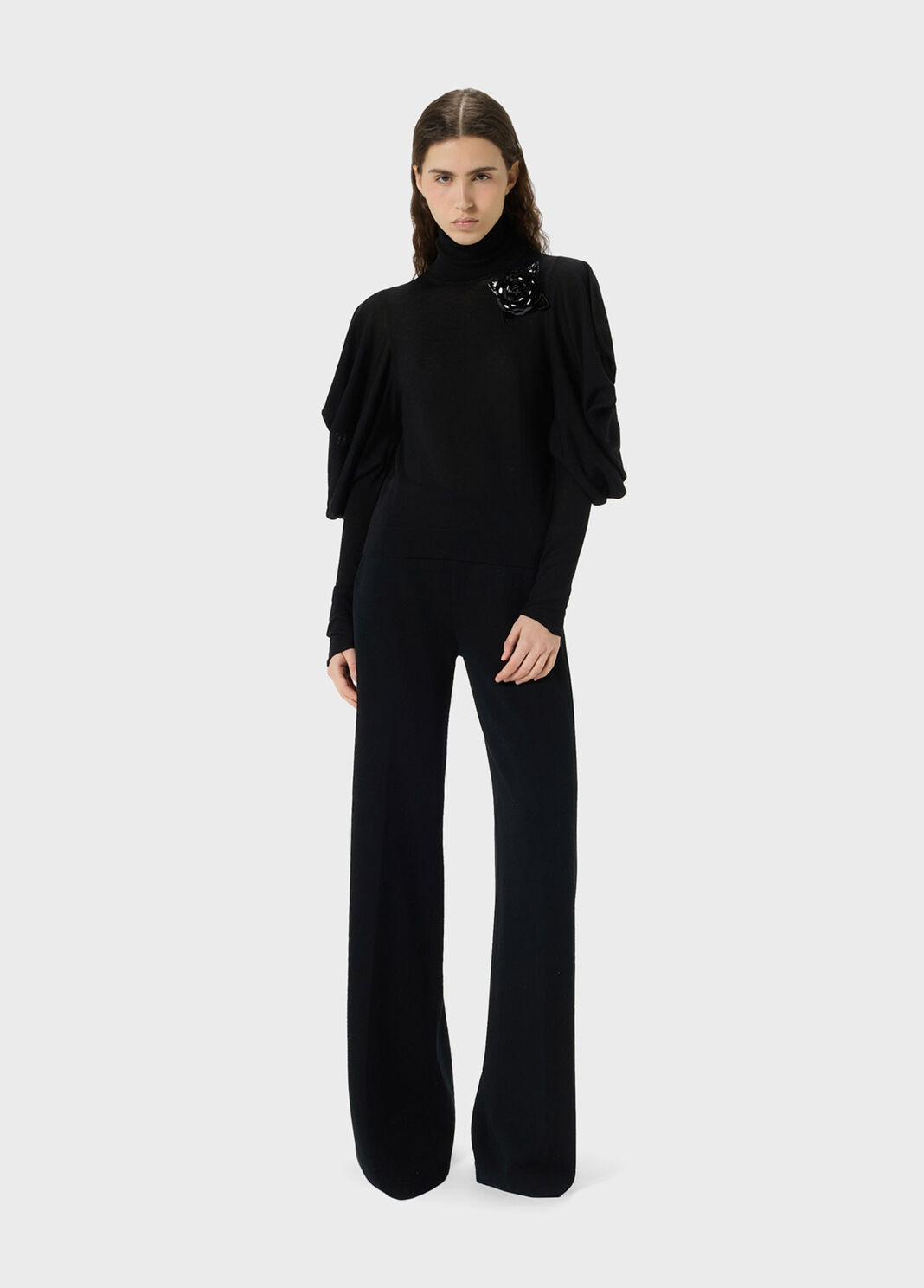 Wide-leg wool trousers  Blumarine - large image number 3