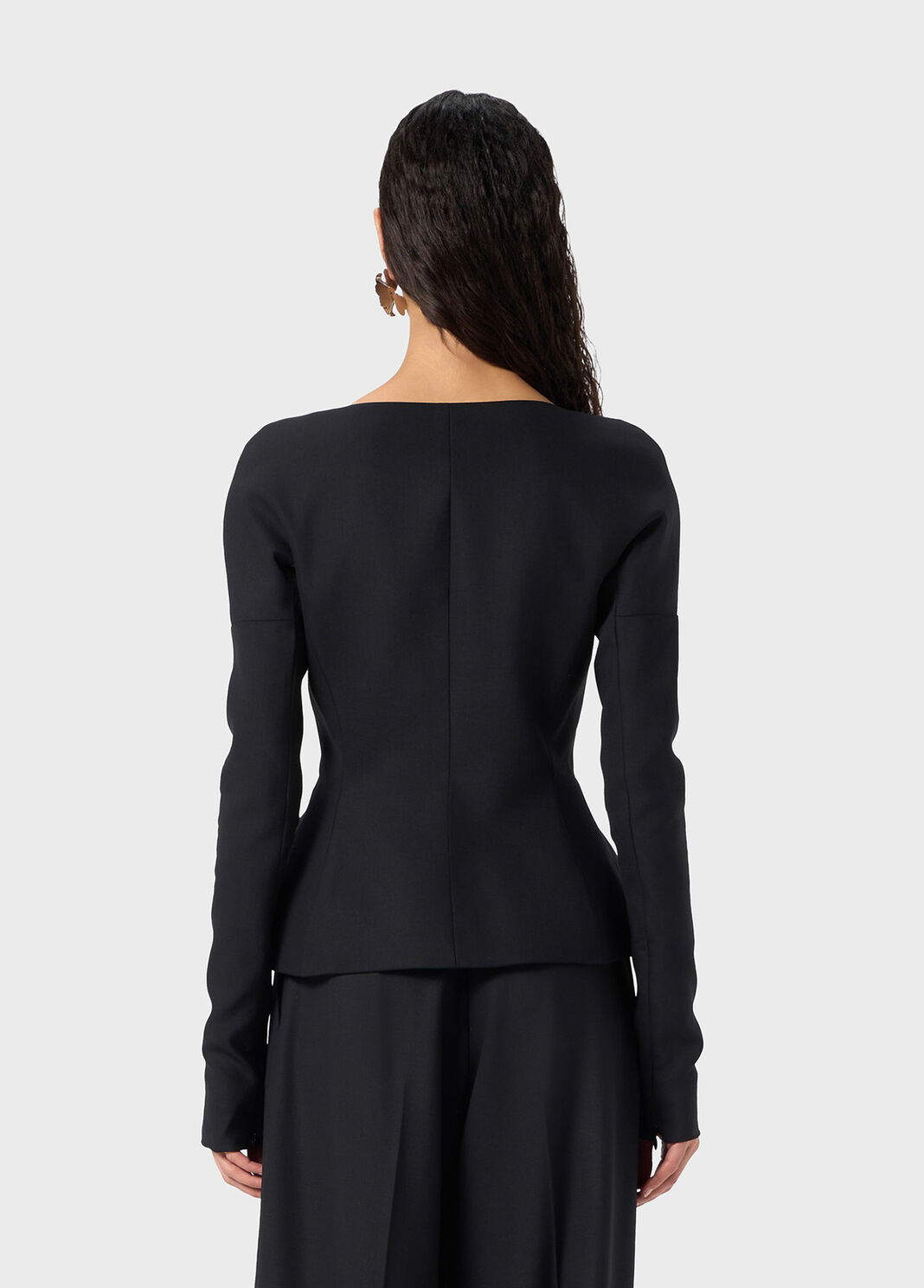 Twill jacket with jewel buttons  Blumarine - large image number 1