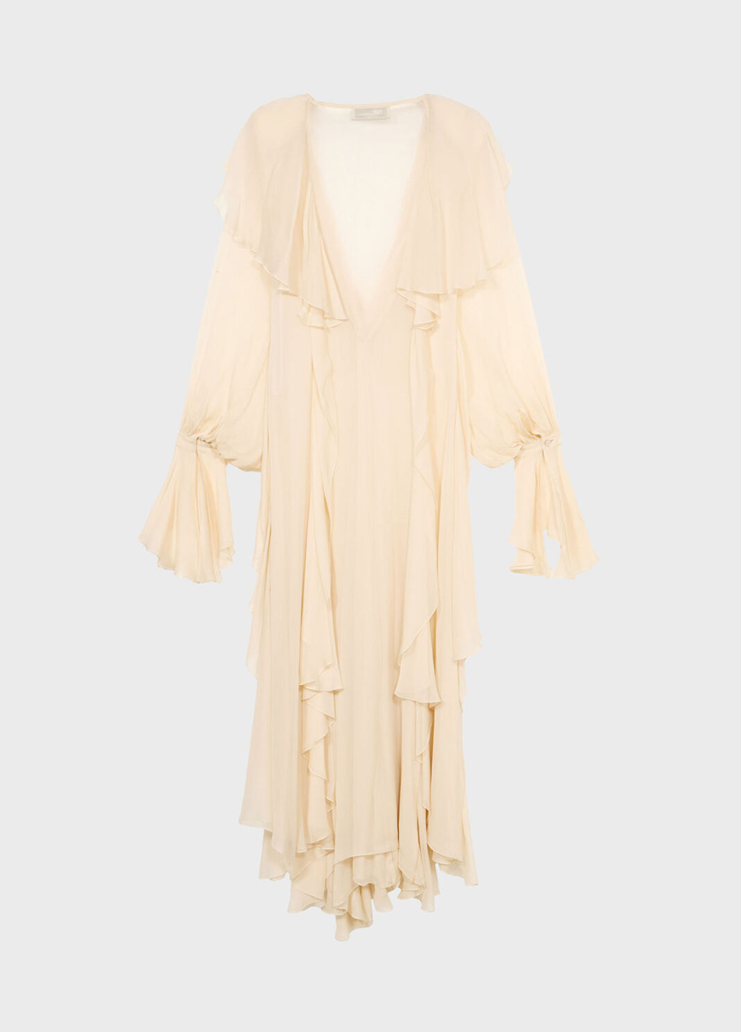 Long crepon dress with sailor collar  Blumarine - large image number 5