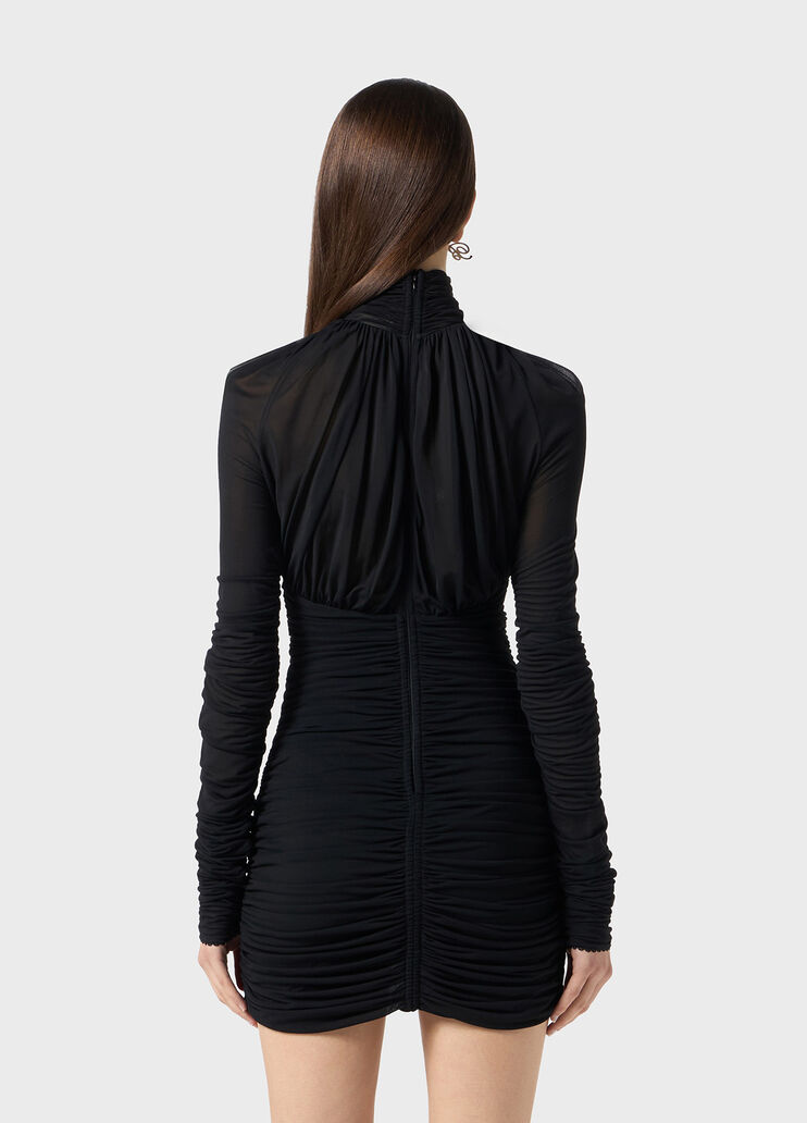 Kurzes kleid aus jersey mit cut-out  Blumarine - large image number 1