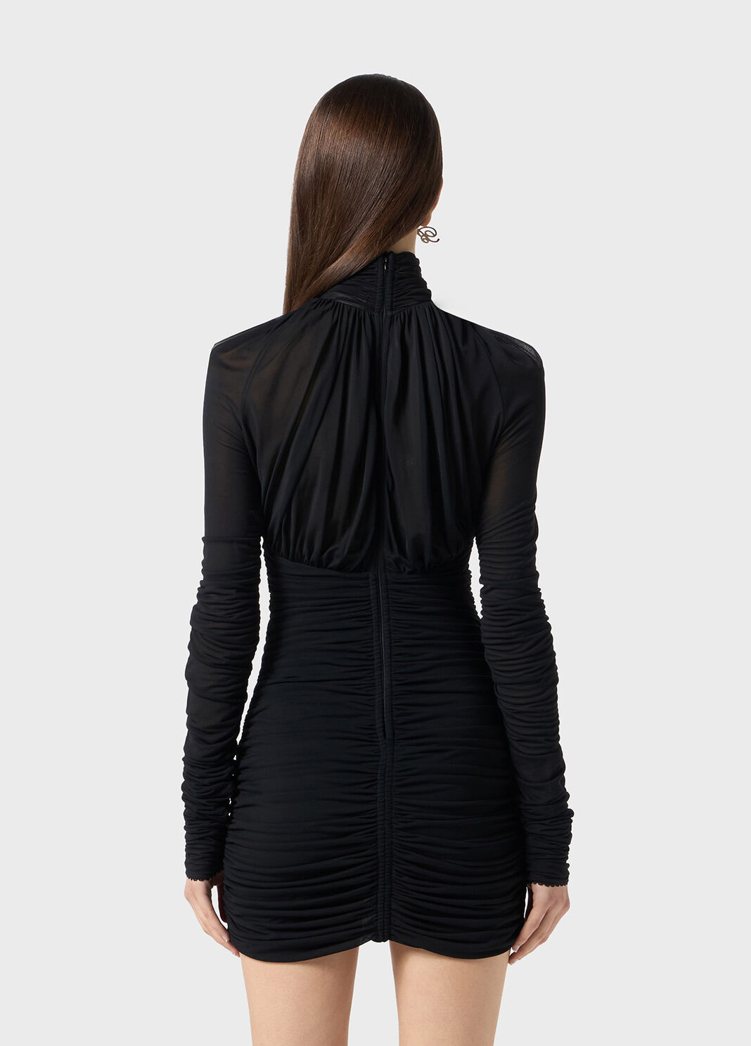 Mini jersey dress with cut-out  Blumarine - large image number 1