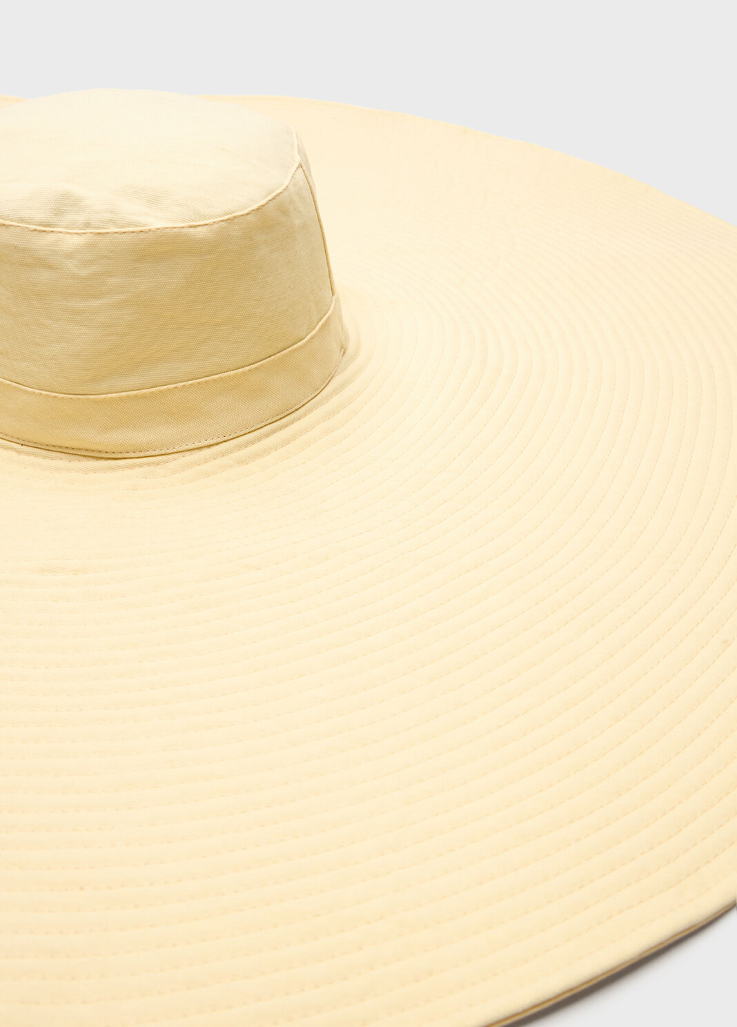 Canvas hat with turn-up cuff  Blumarine - large image number 2