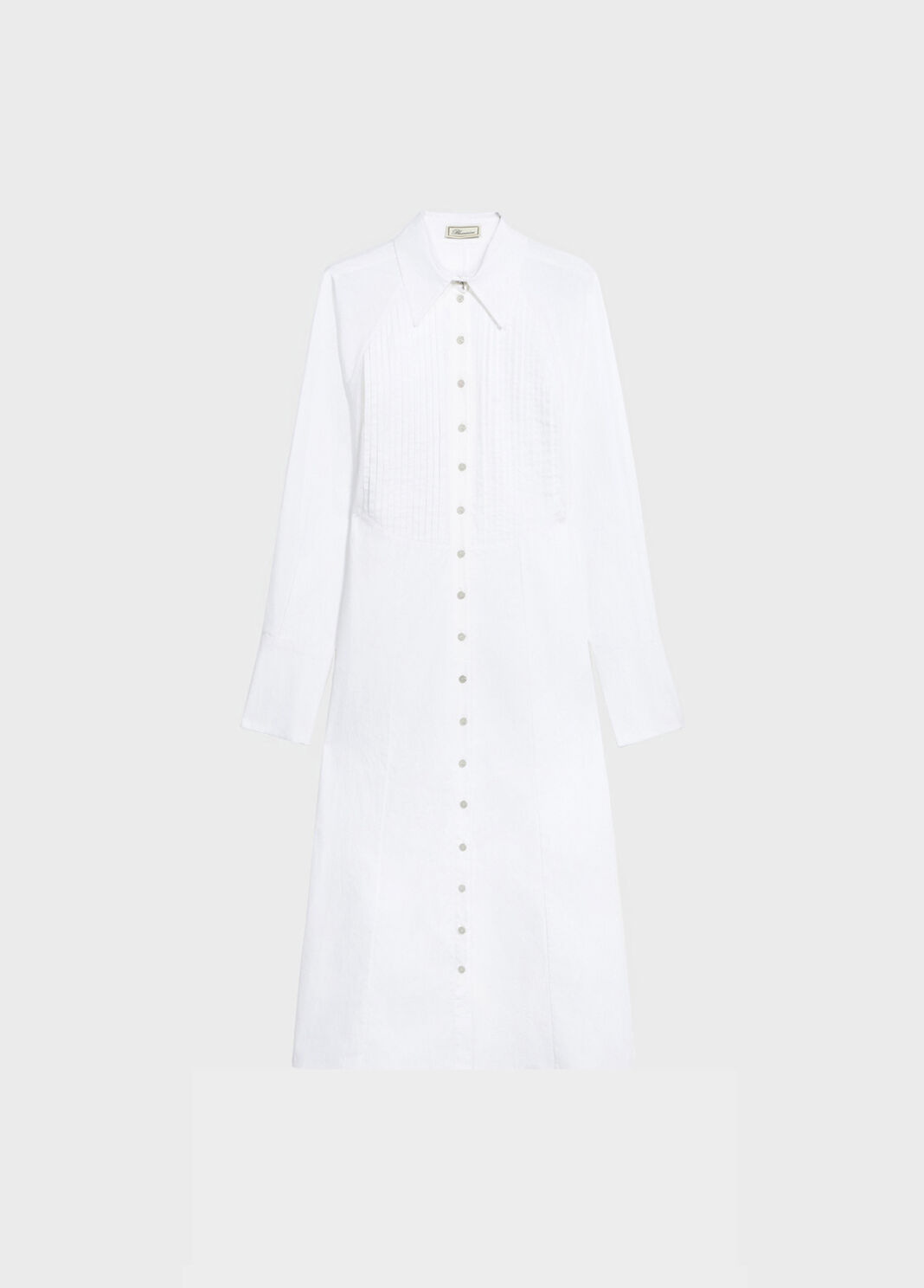 Poplin shirt dress with belt  Blumarine - large image number 4