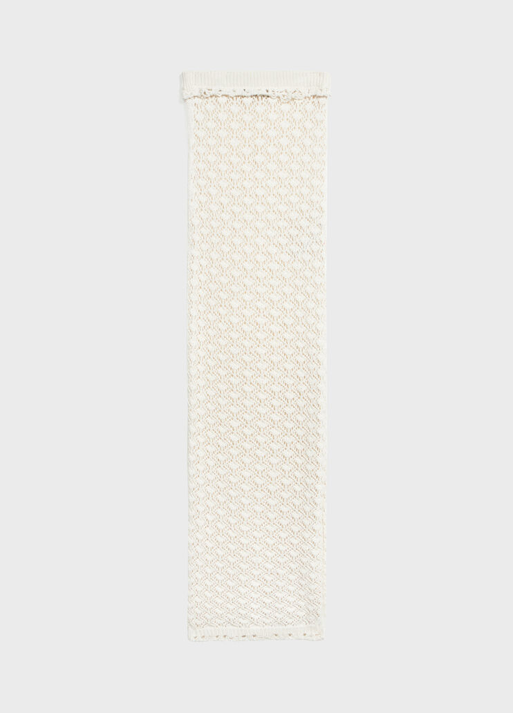 Long lace-stitch knit skirt with slit  Blumarine - medium