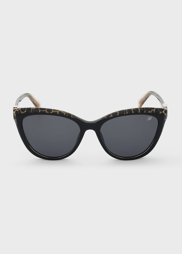 Acetate sunglasses with soft cat-eye front  Blumarine - medium
