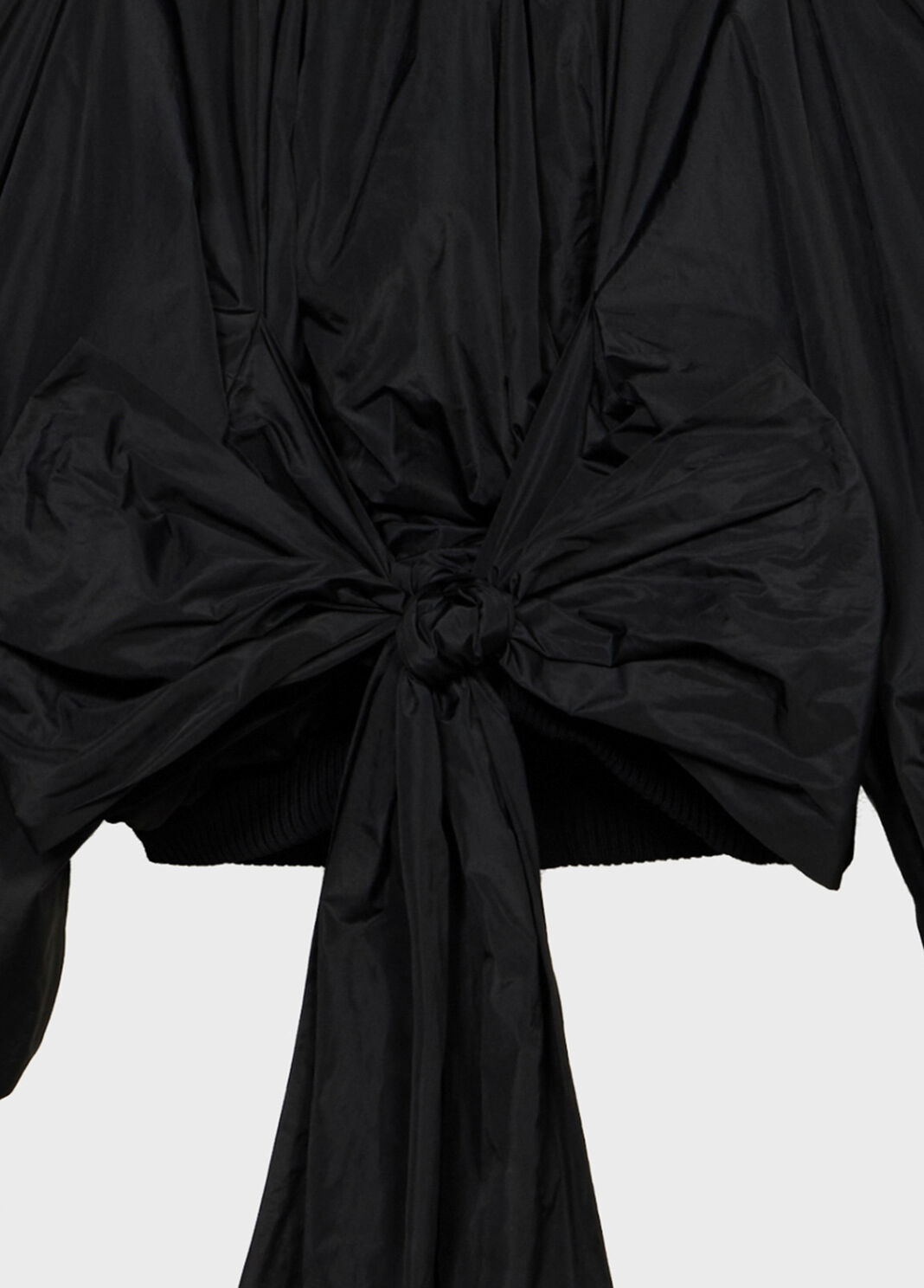 Taffeta bomber jacket with bow  Blumarine - large image number 6
