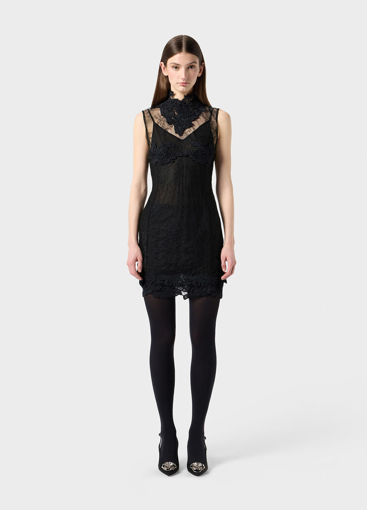 Chantilly lace dress with macrame  Blumarine - medium