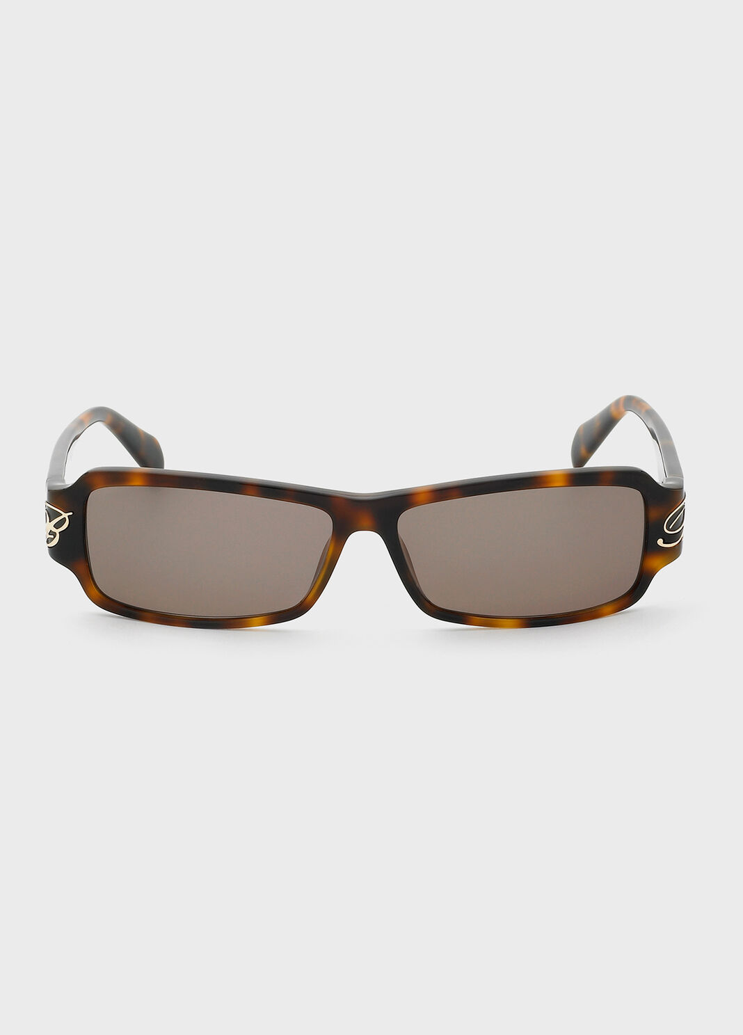 Acetate sunglasses with rectangular shape  Blumarine - large image number 0