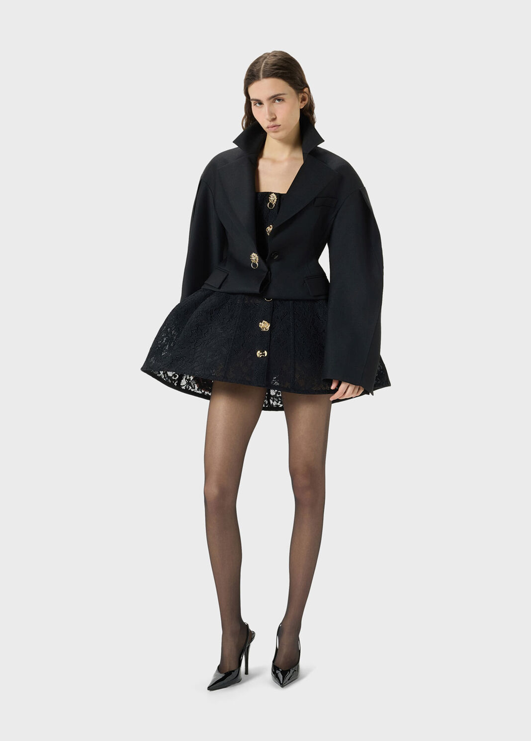 Blazer with balloon sleeves  Blumarine - large image number 3