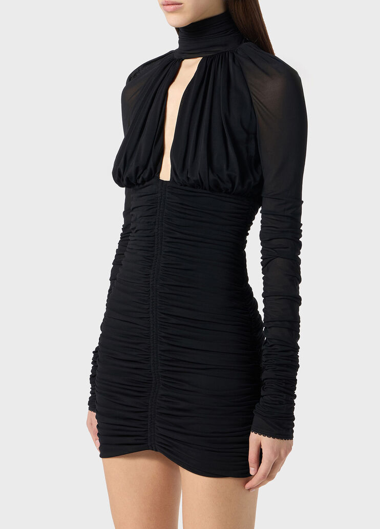 Kurzes kleid aus jersey mit cut-out  Blumarine - large image number 2