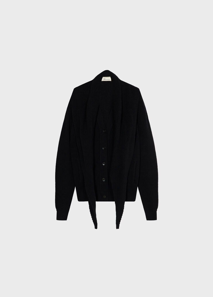 Wool cardigan with cape detail  Blumarine - medium