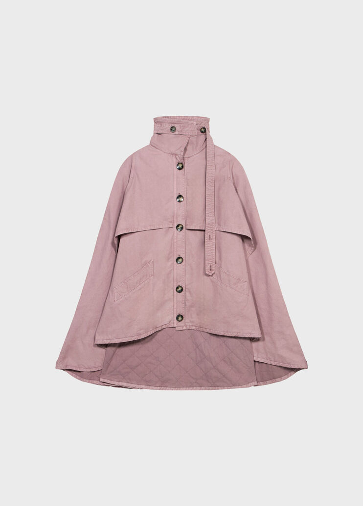 Asymmetrical canvas cape  Blumarine - medium
