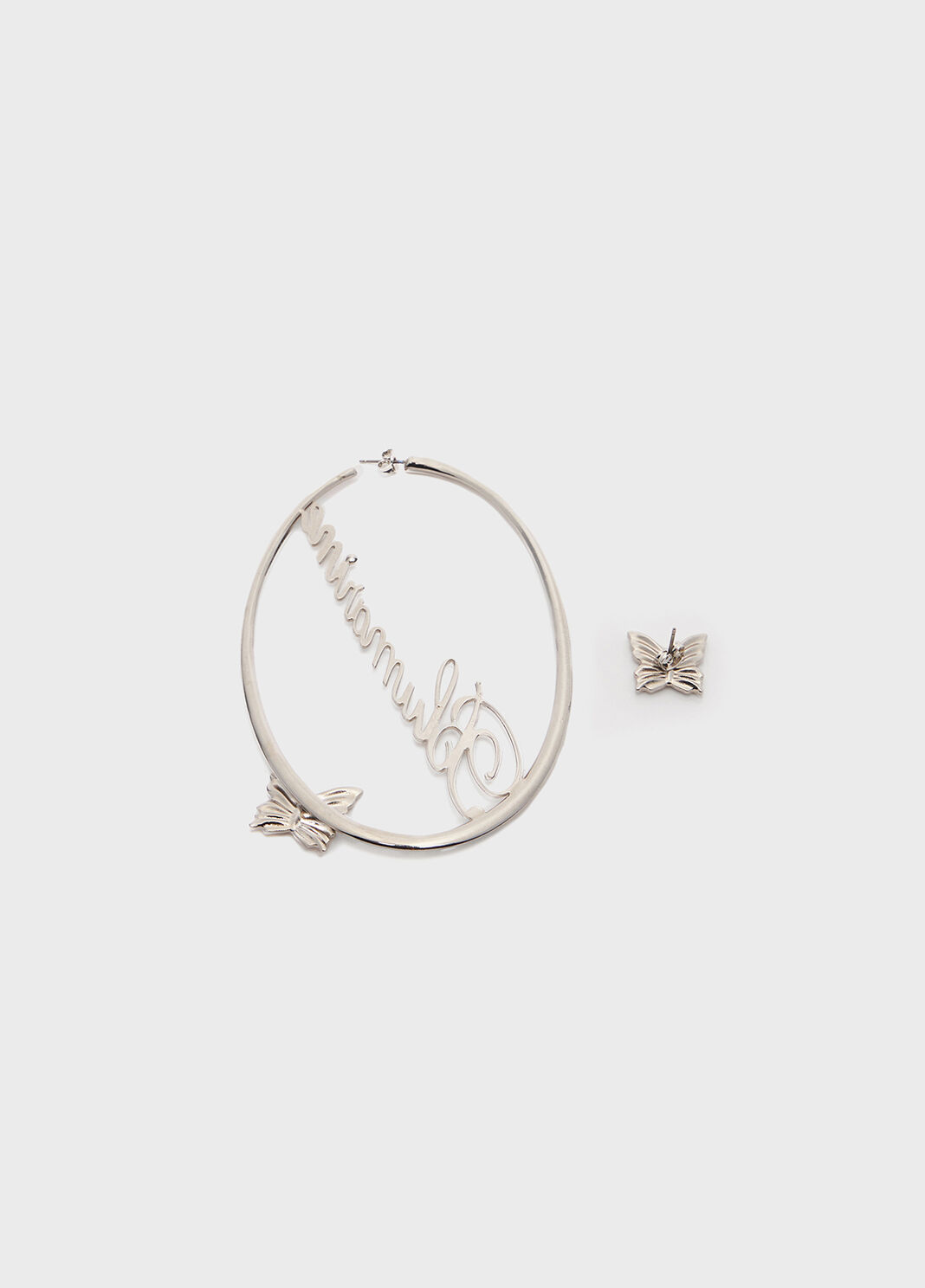 Brass earrings with logo  Blumarine - large image number 2