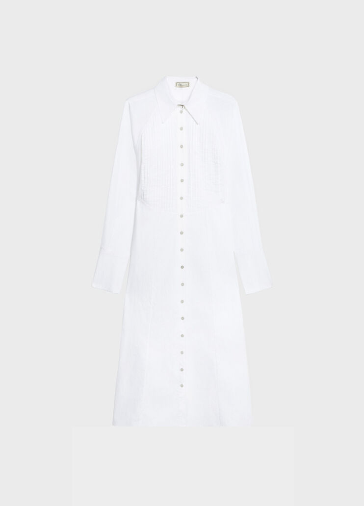 Poplin shirt dress with belt  Blumarine - medium