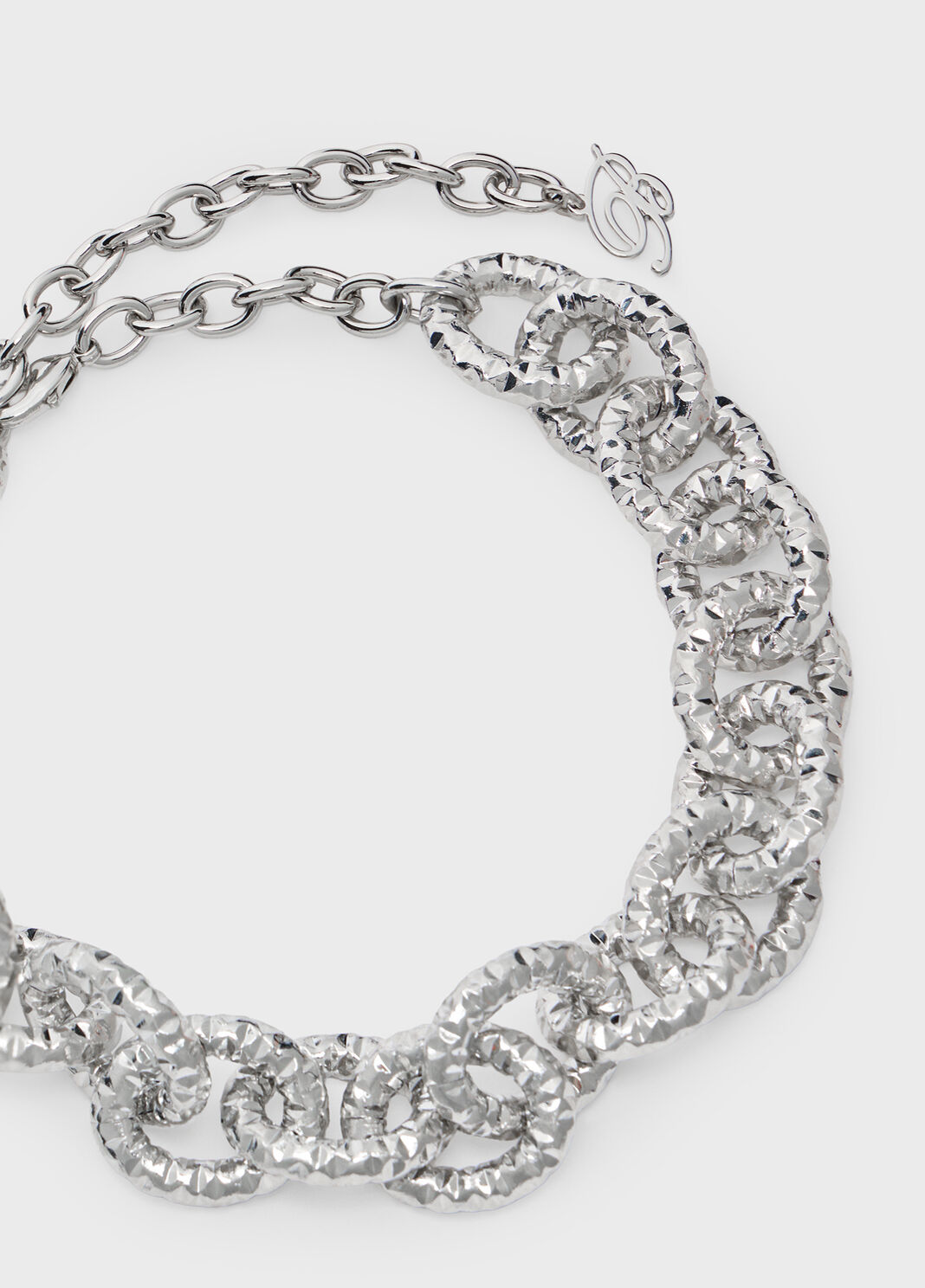 Metal necklace with raised rings  Blumarine - large image number 2