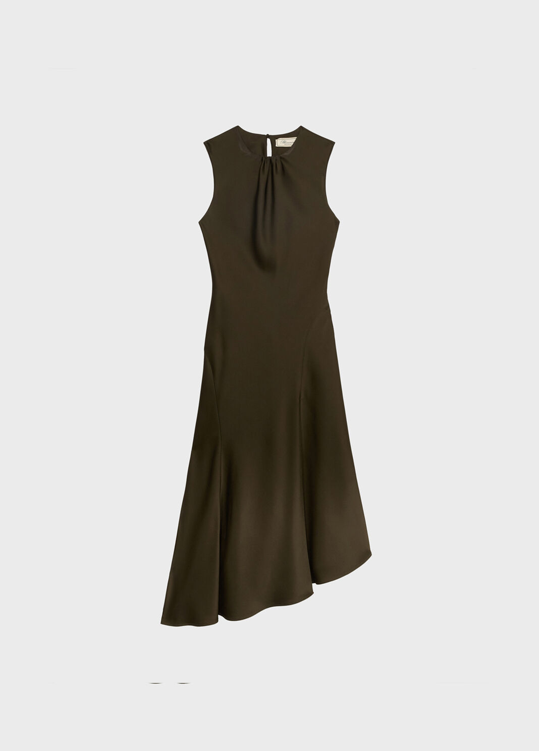 Midi satin dress with slits  Blumarine - large image number 4