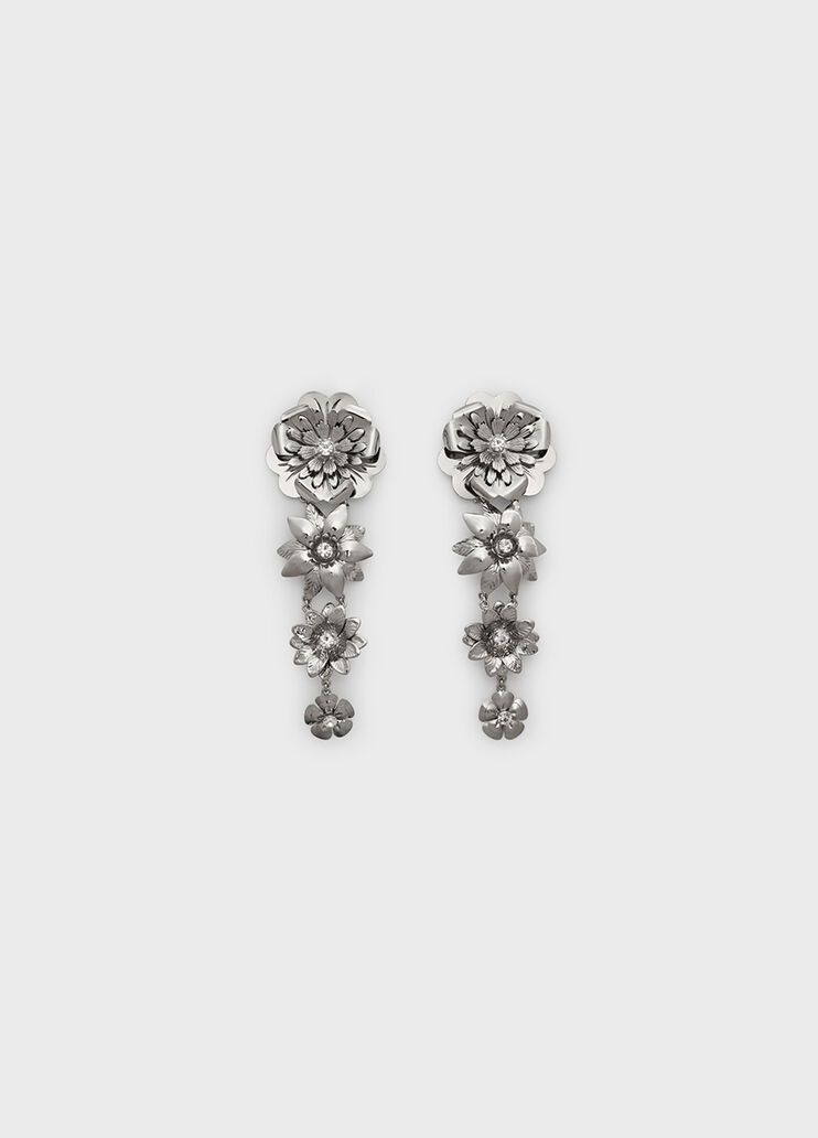 Flower metal dangle earrings  Blumarine - medium