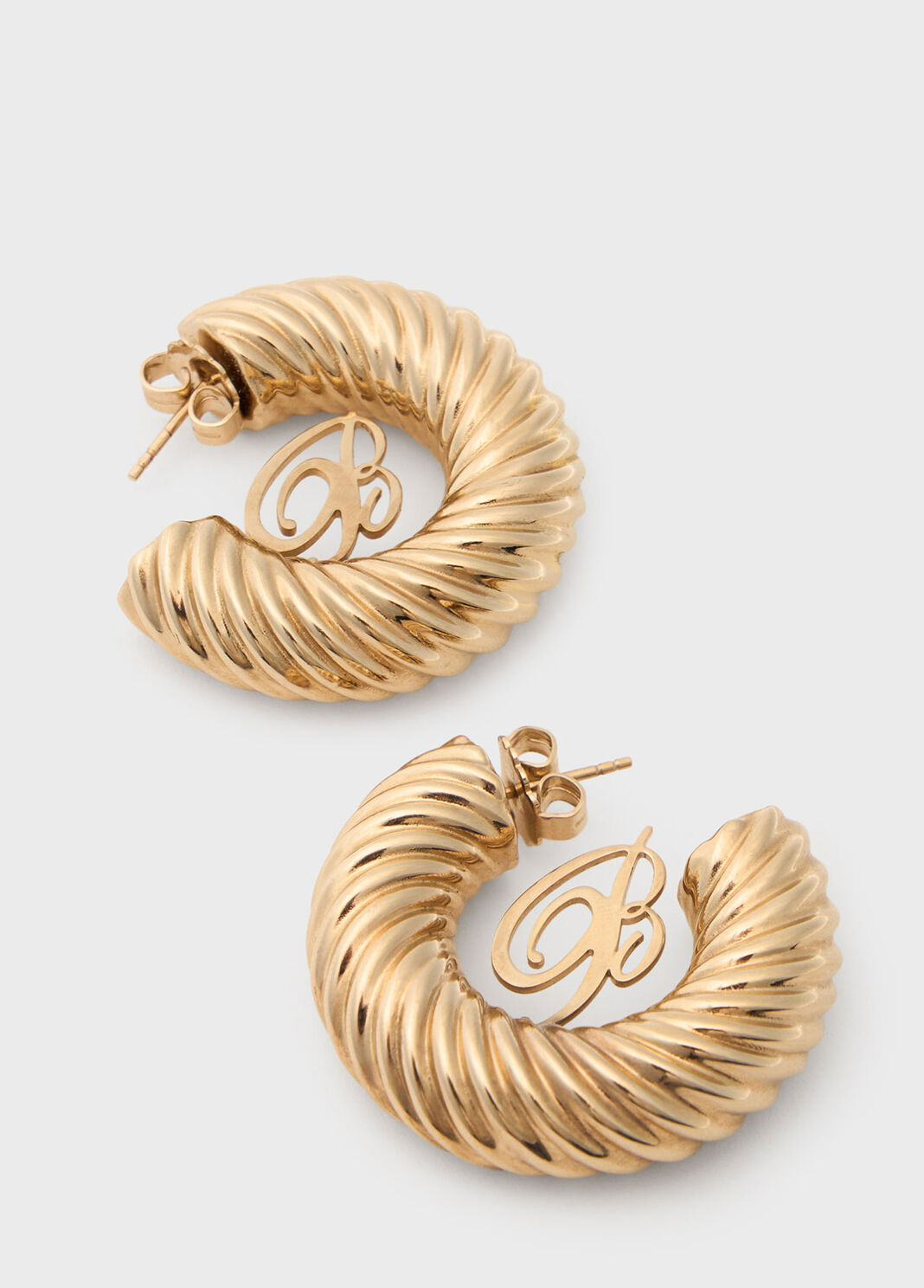 B monogram earrings  Blumarine - large image number 2