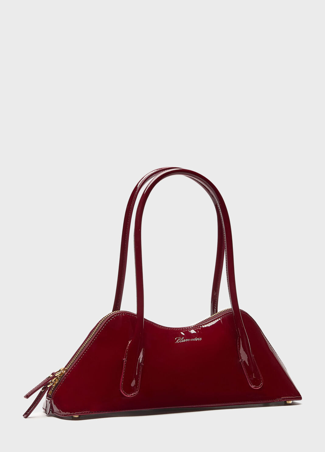 Borsa in pelle verniciata con manici  Blumarine - large image number 1