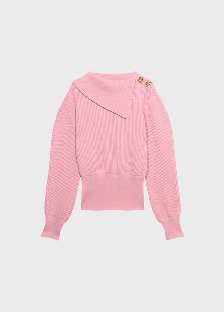 Wool jumper with sailor collar and buttons  Blumarine - medium