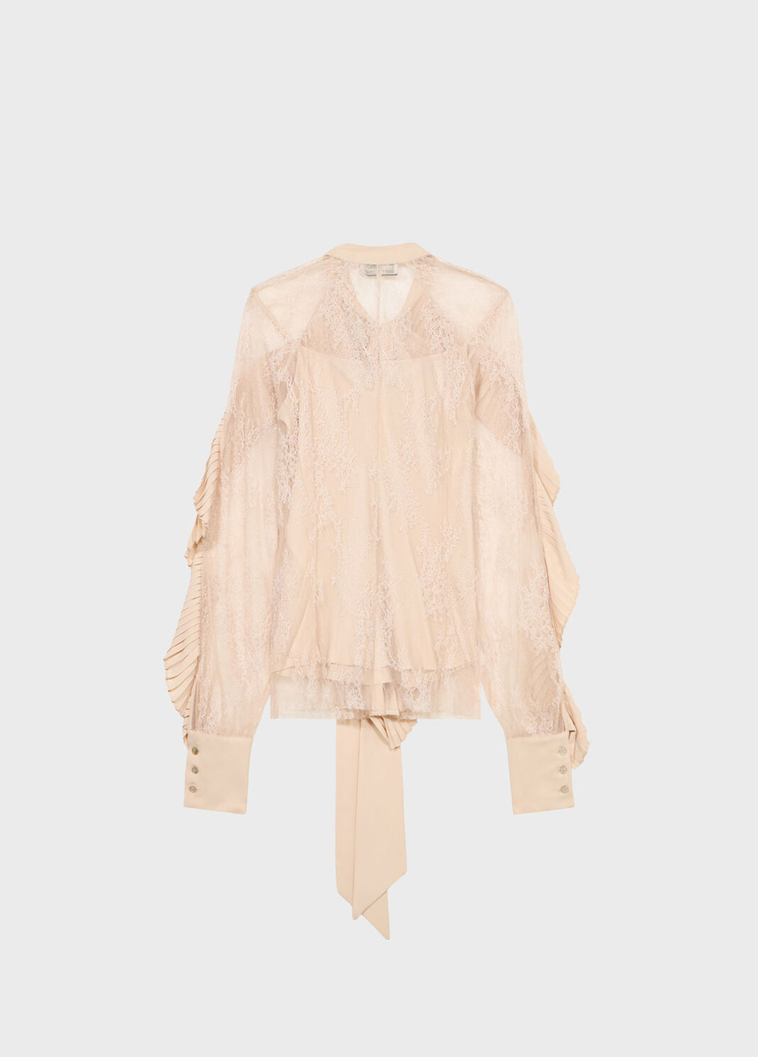Lace shirt with pleated flounce  Blumarine - large image number 5