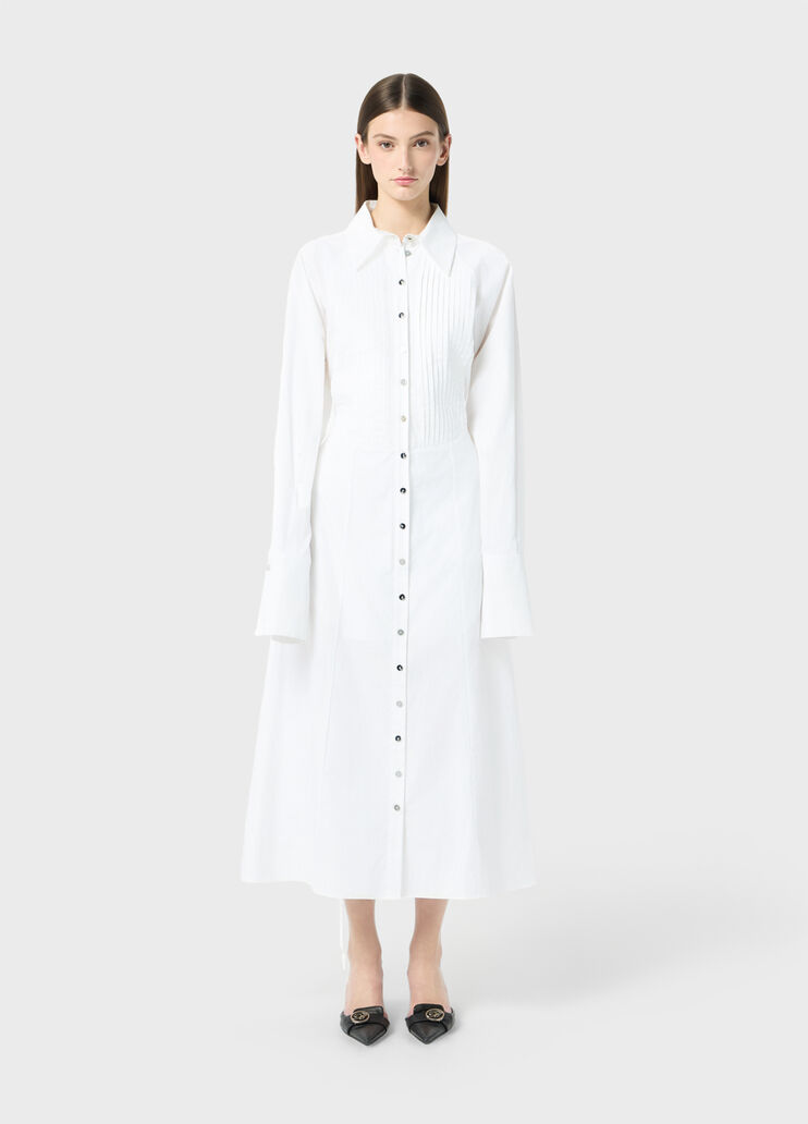 Poplin shirt dress with belt  Blumarine - medium