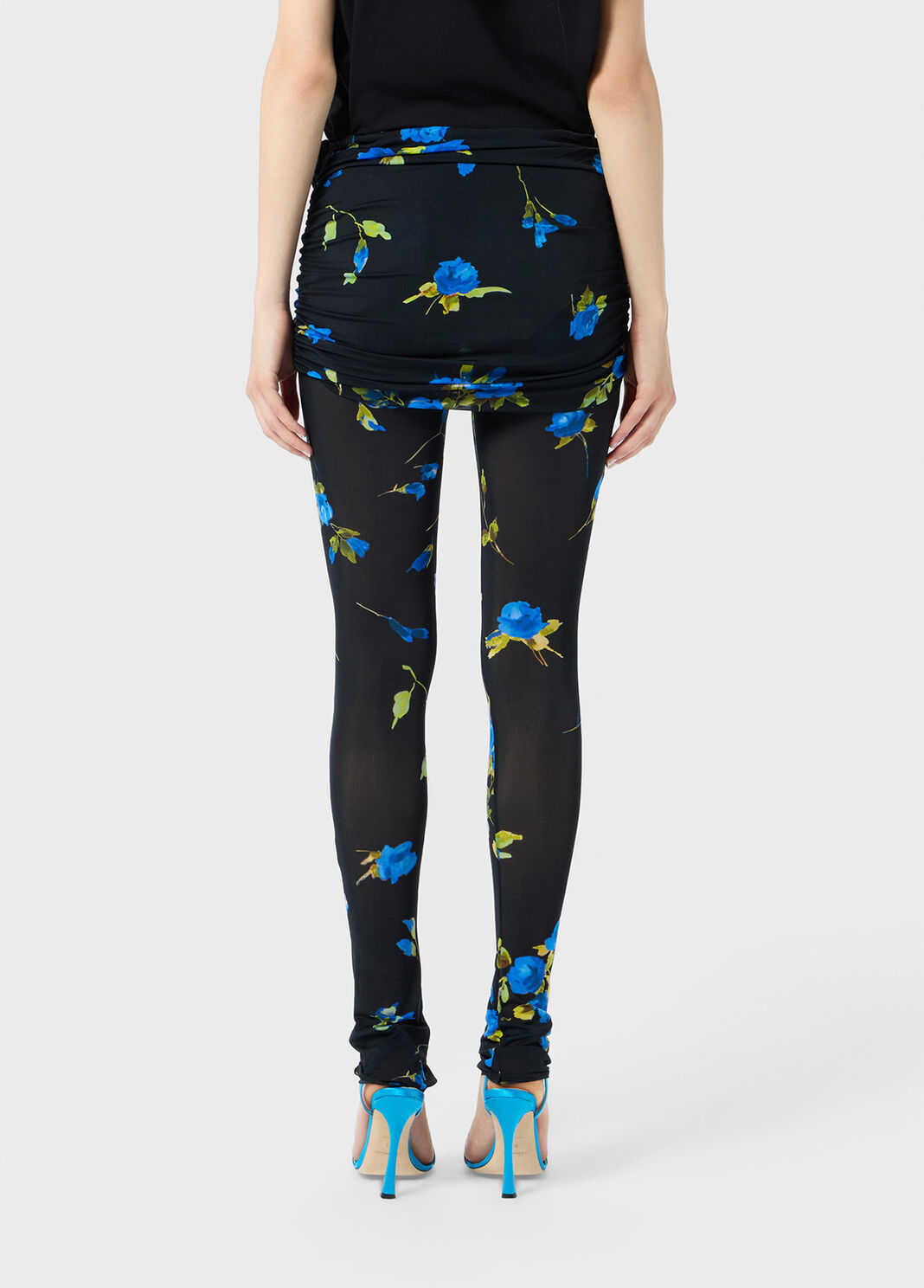 Jersey leggings with flounce  Blumarine - large image number 1