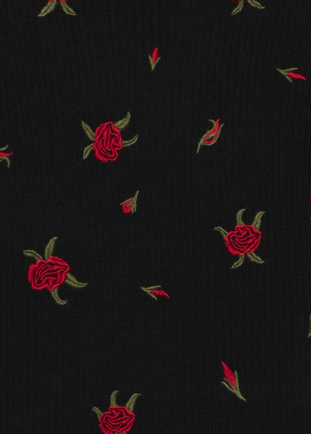 Wool jumper with rose embroidery  Blumarine - large image number 6