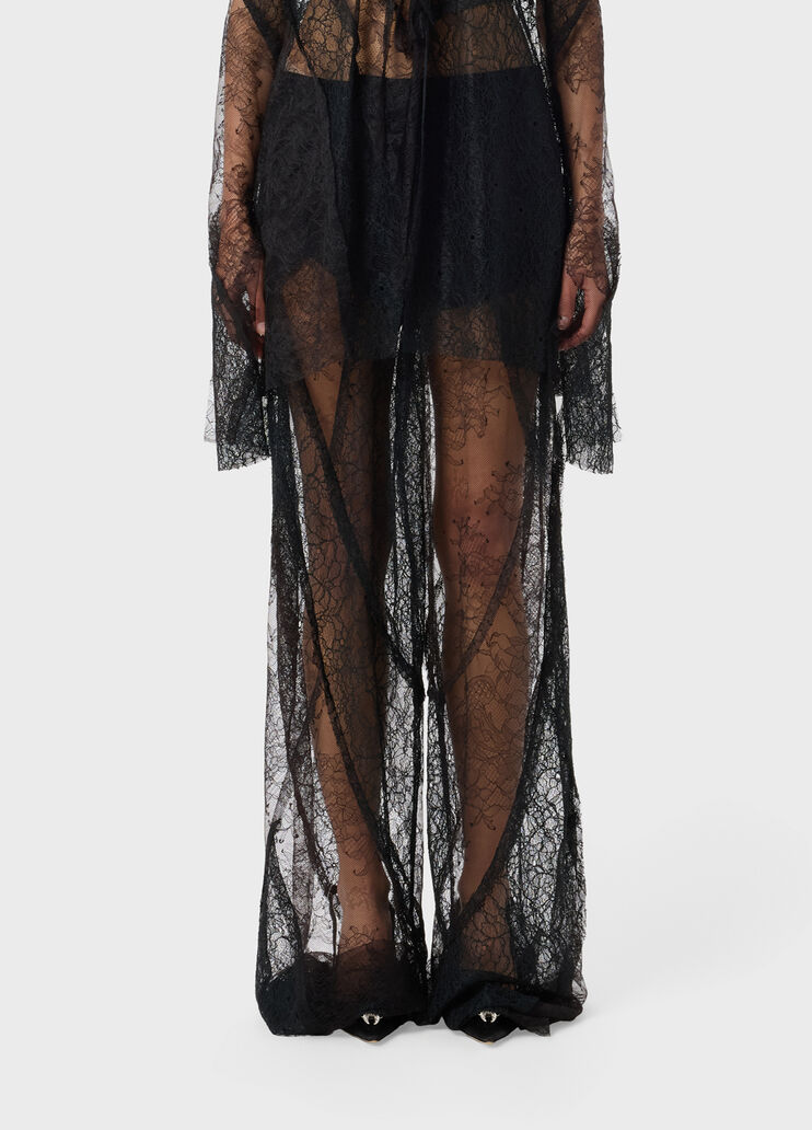 Palazzo-Hose im Spitzenmix  Blumarine - medium