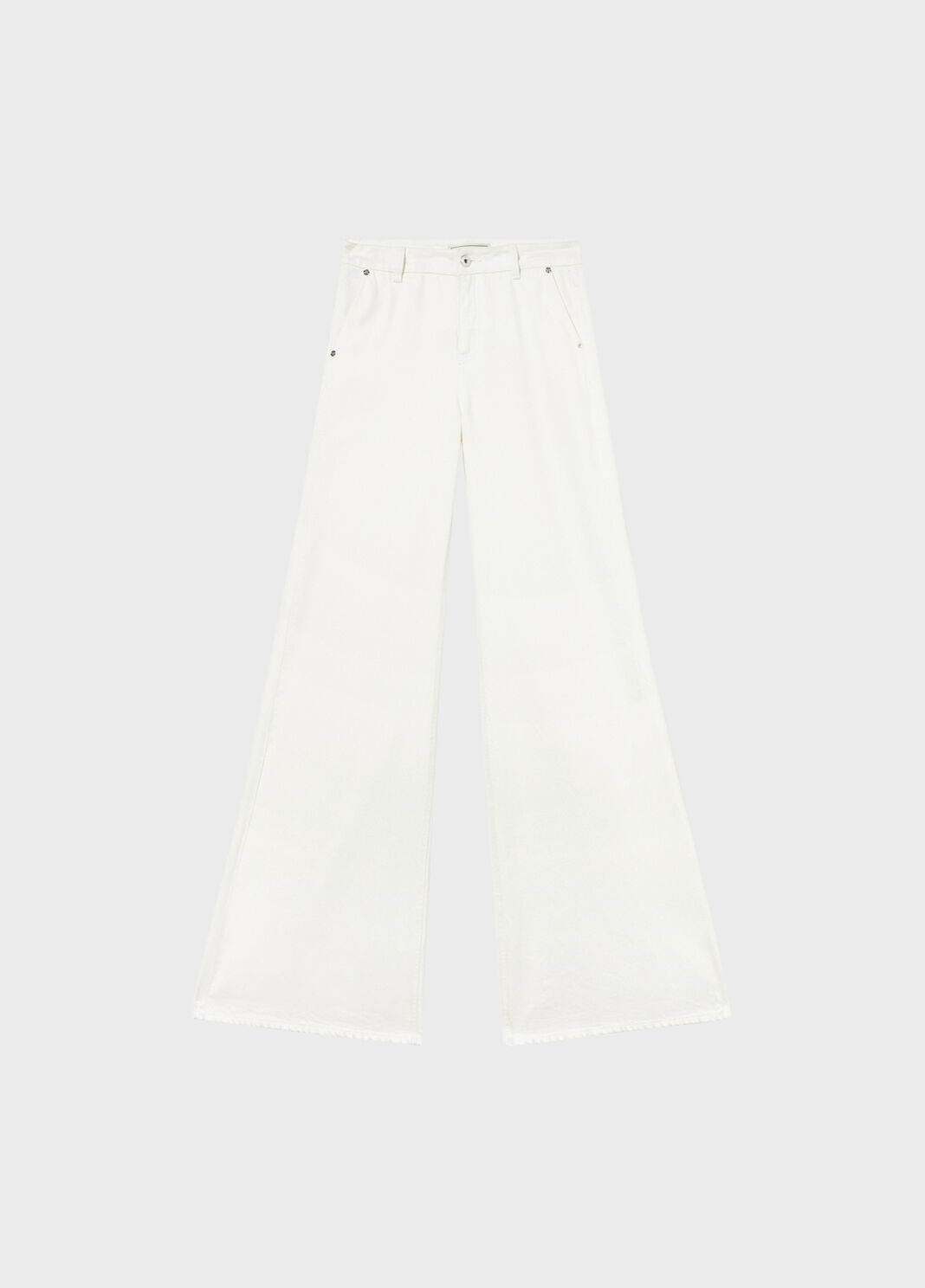 Cotton palazzo trousers  Blumarine - large image number 4