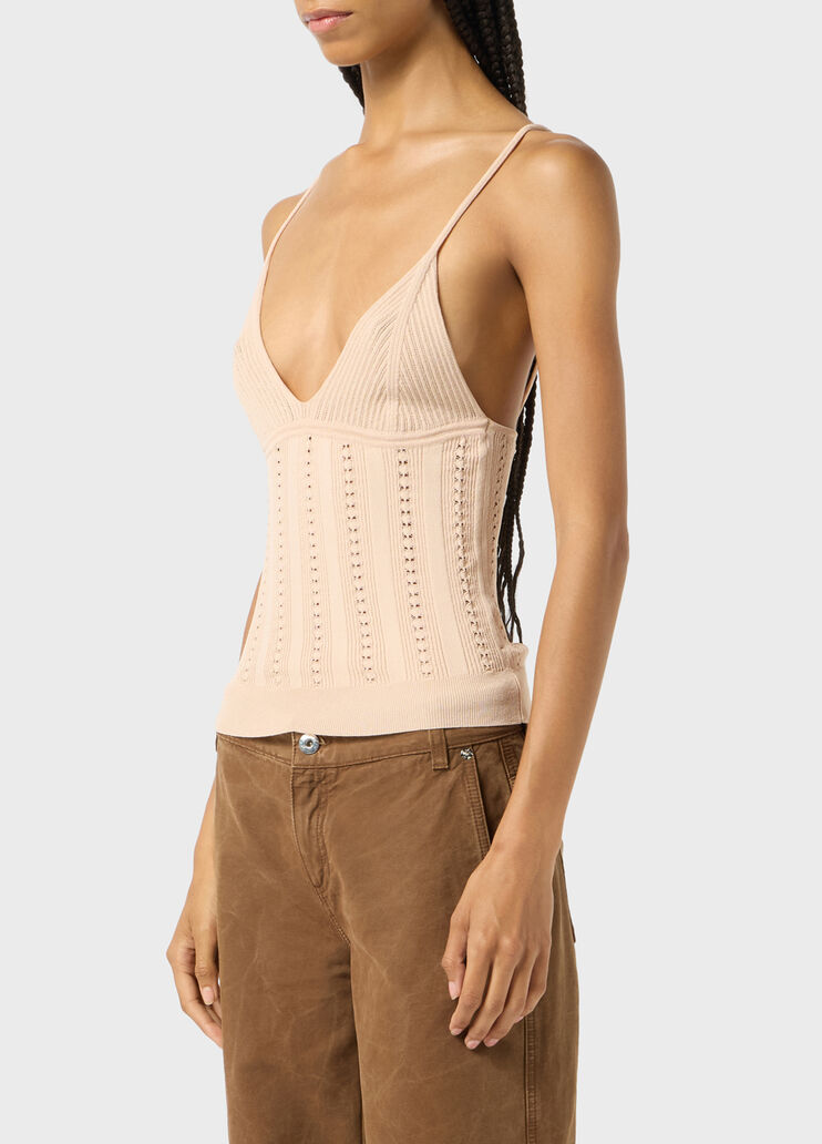 Top in maglia lavorata  Blumarine - large image number 2