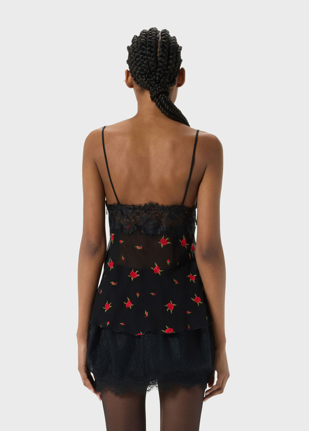 Top with embroidery and lace  Blumarine - large image number 1