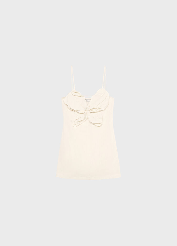 Robe courte en gabardine avec papillon  Blumarine - medium