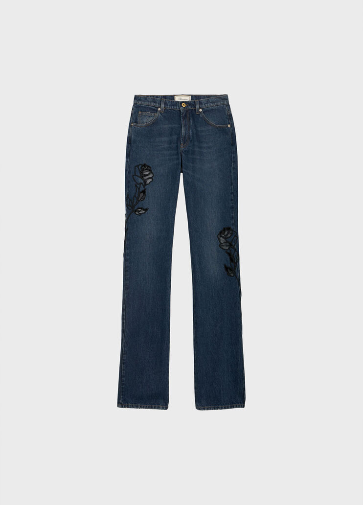Jean droit avec broderie  Blumarine - medium
