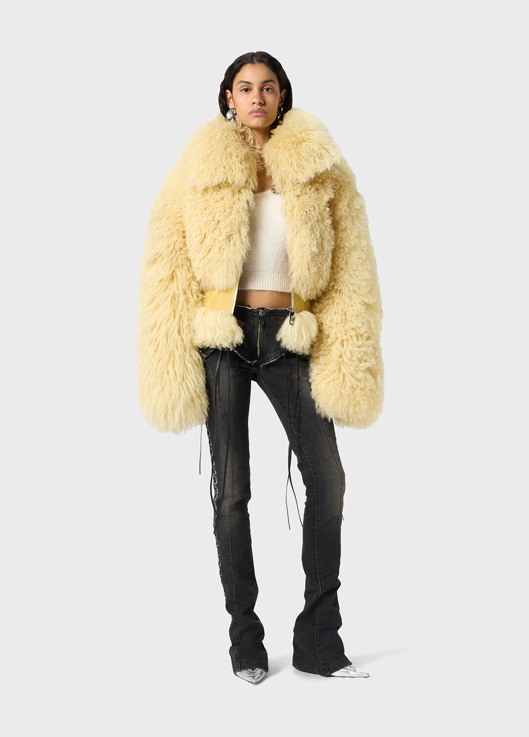 Shearling bomber  Blumarine - large image number 3