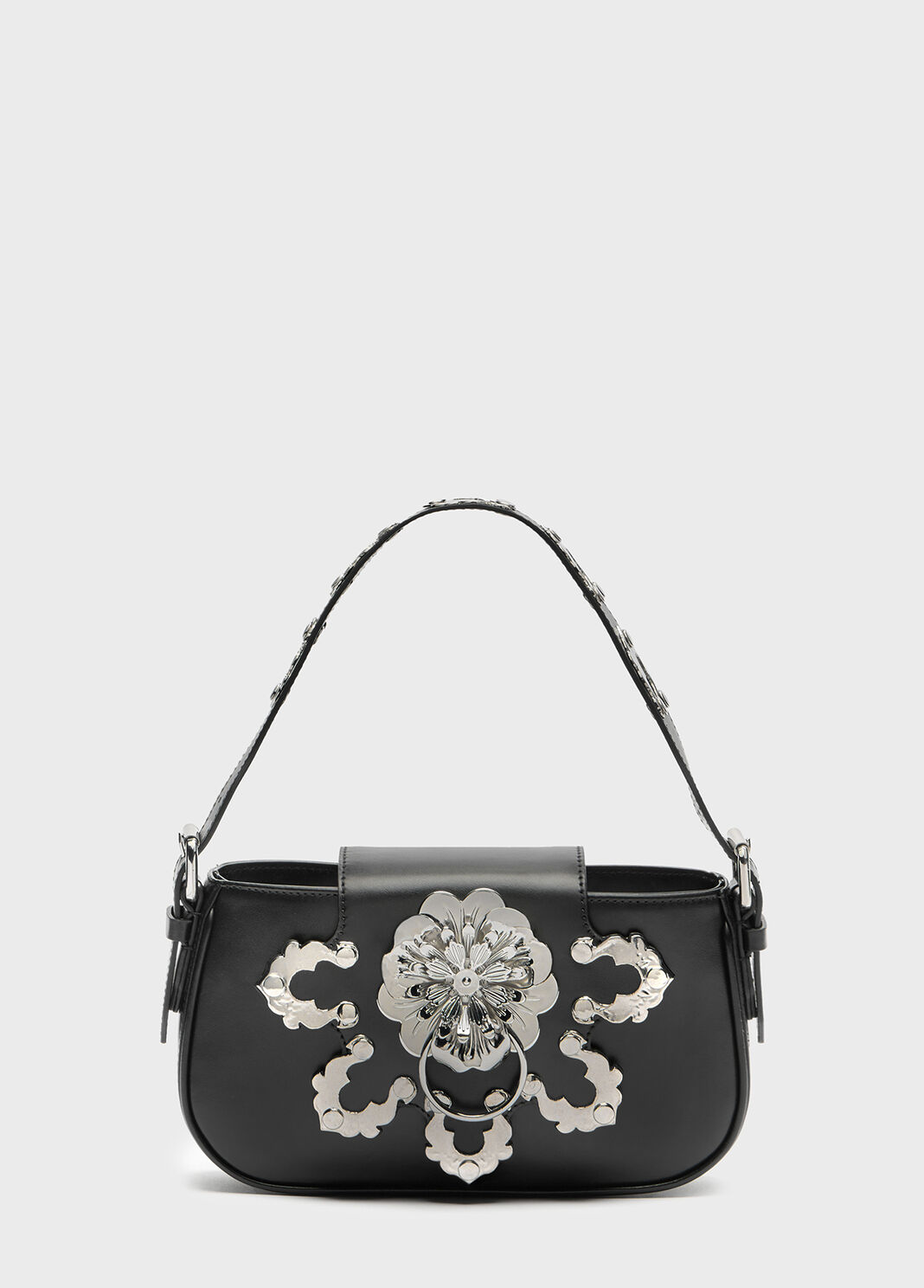 Medium leather toy bag with metal details  Blumarine - large image number 2