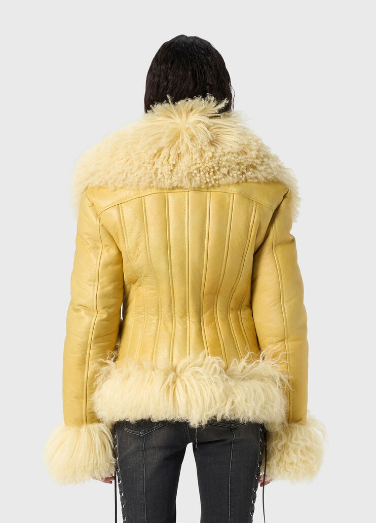 Giacca in shearling con revers  Blumarine - large image number 1