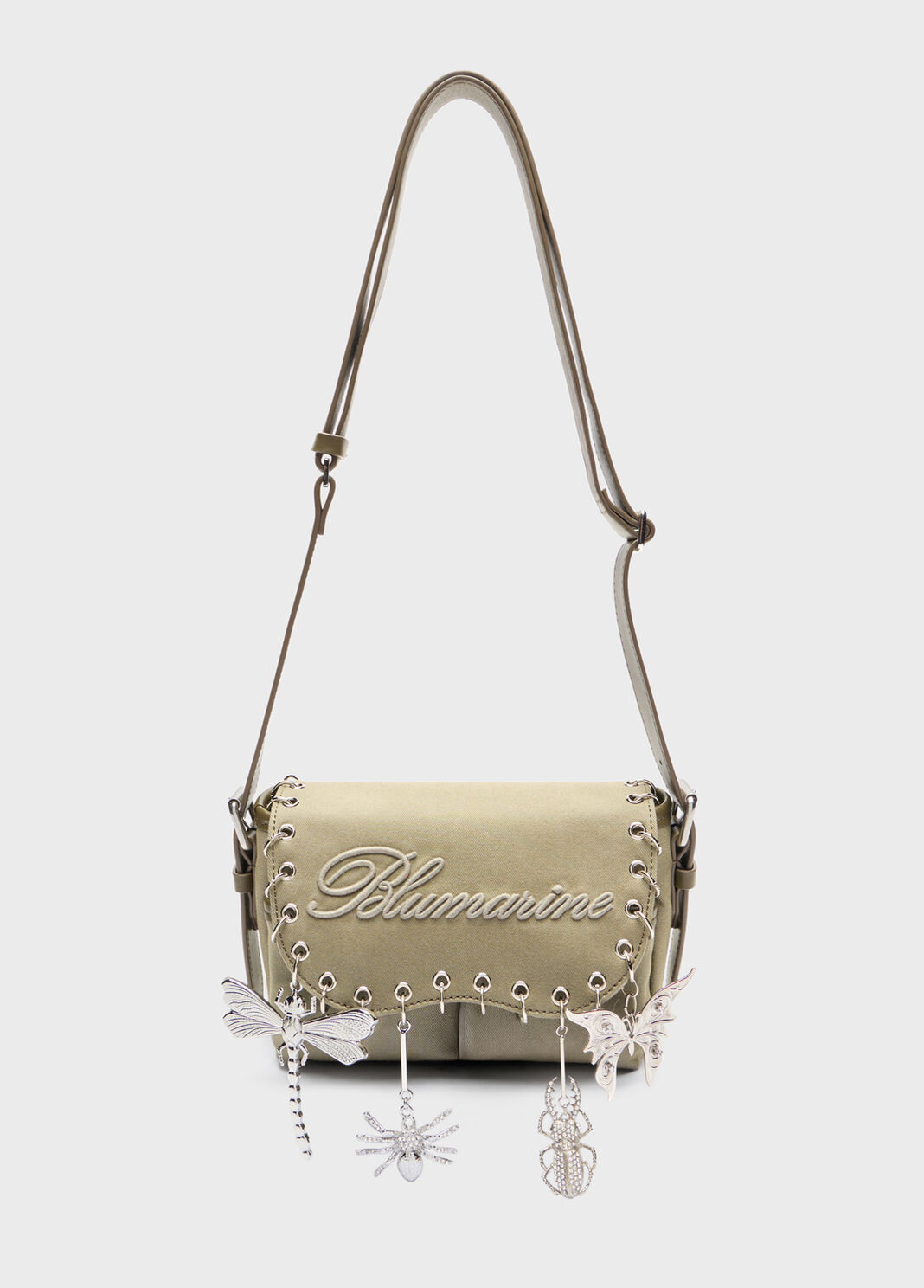 Mini messenger bag with charms  Blumarine - large image number 1
