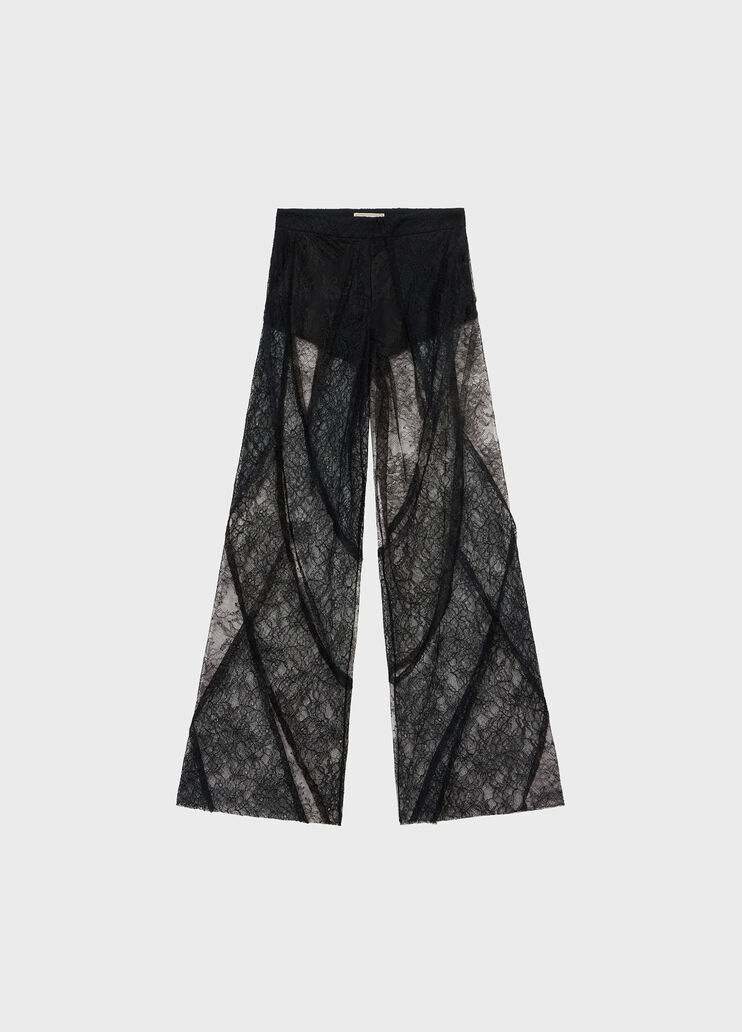 Palazzo-Hose im Spitzenmix  Blumarine - medium