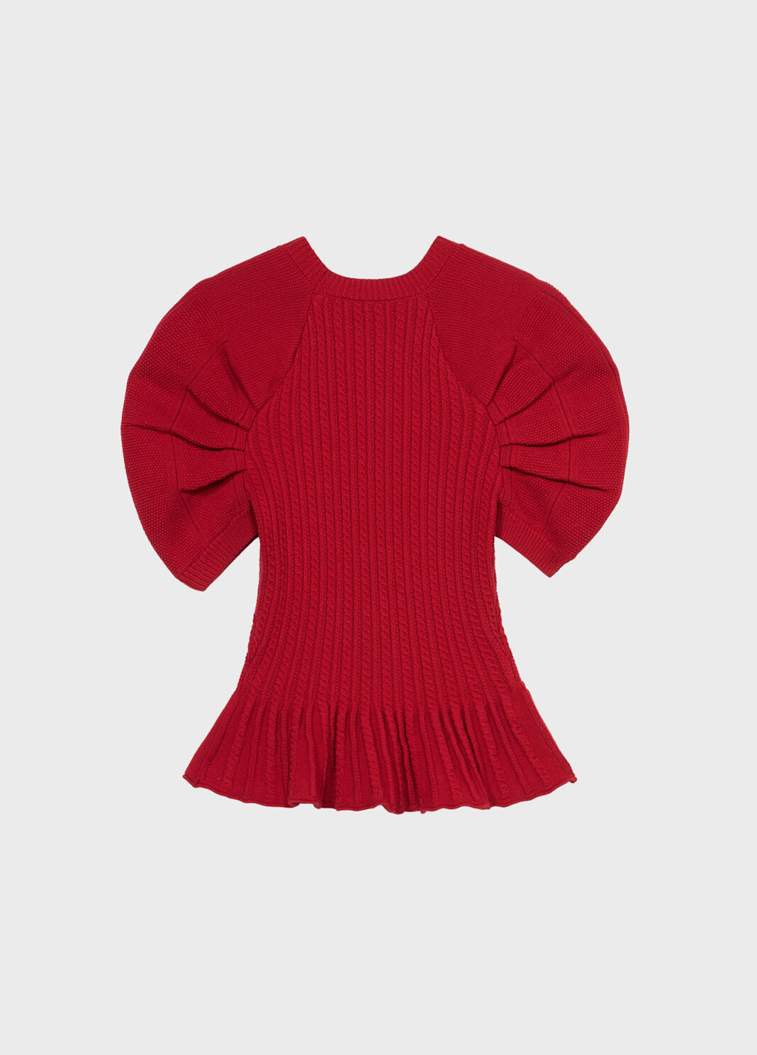 Rib-knit jumper with flounce  Blumarine - large image number 5