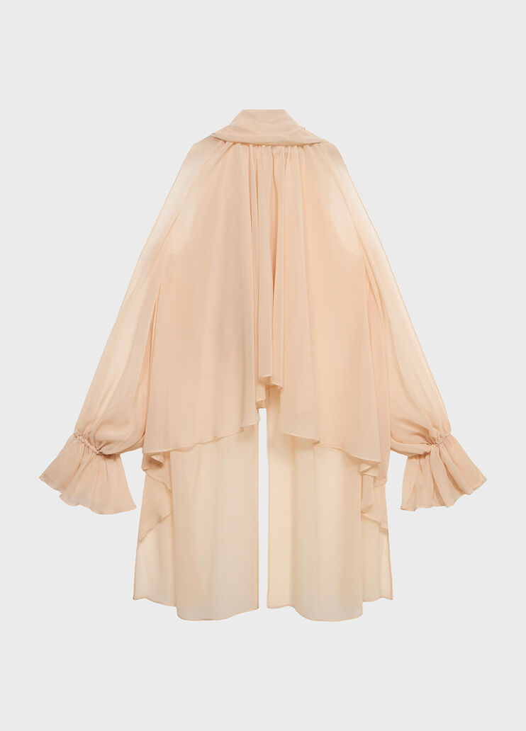 Asymmetrical chiffon blouse  Blumarine - medium