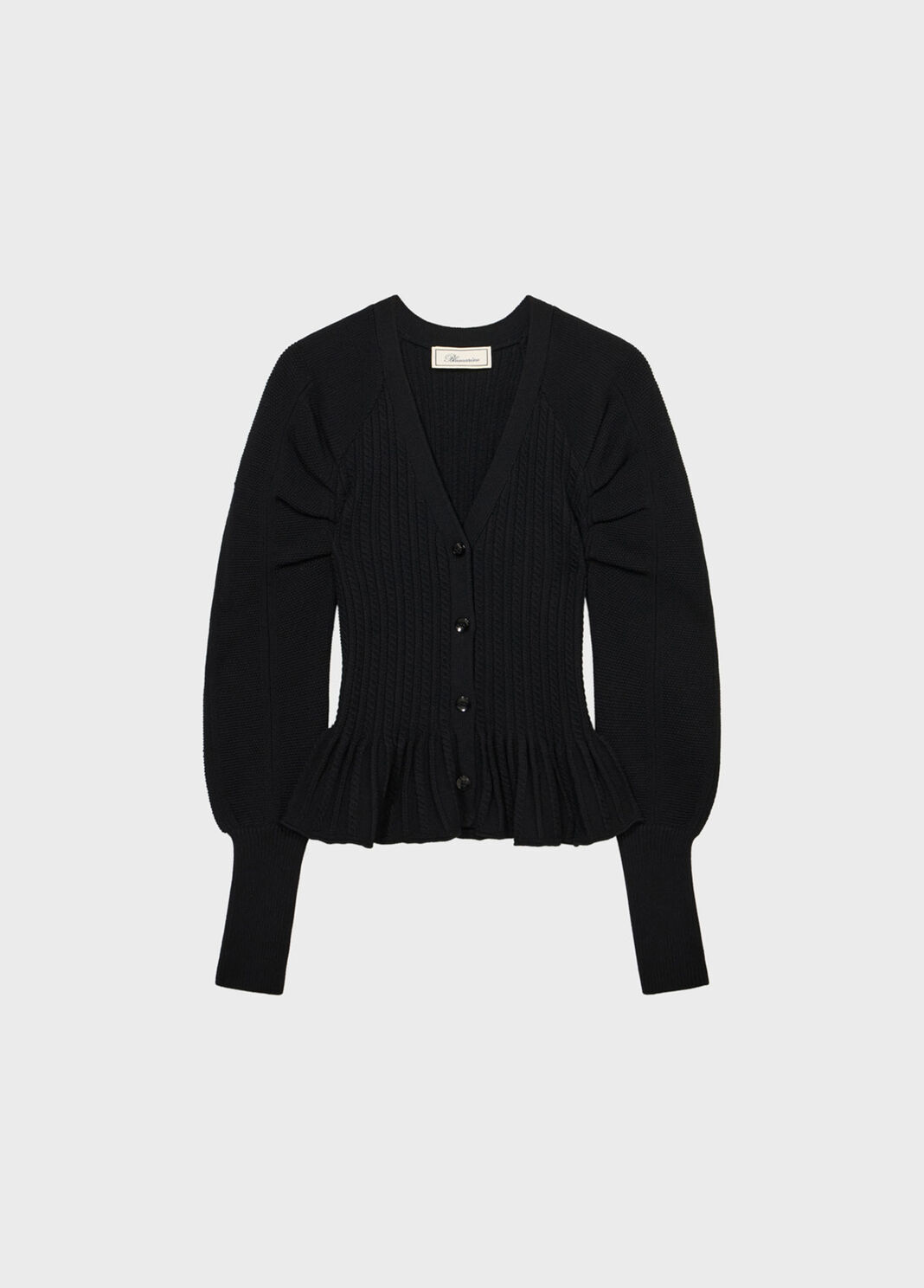 Knit cardigan with flounced detailing  Blumarine - large image number 4