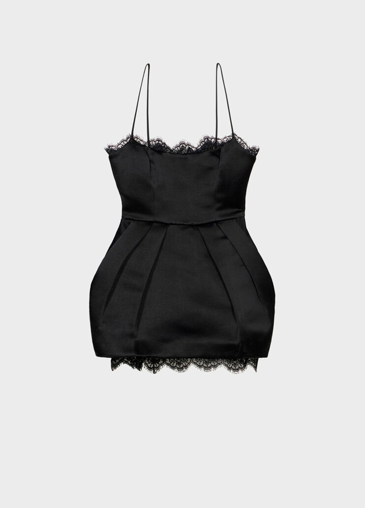 Robe bouffante en satin et dentelle  Blumarine - medium