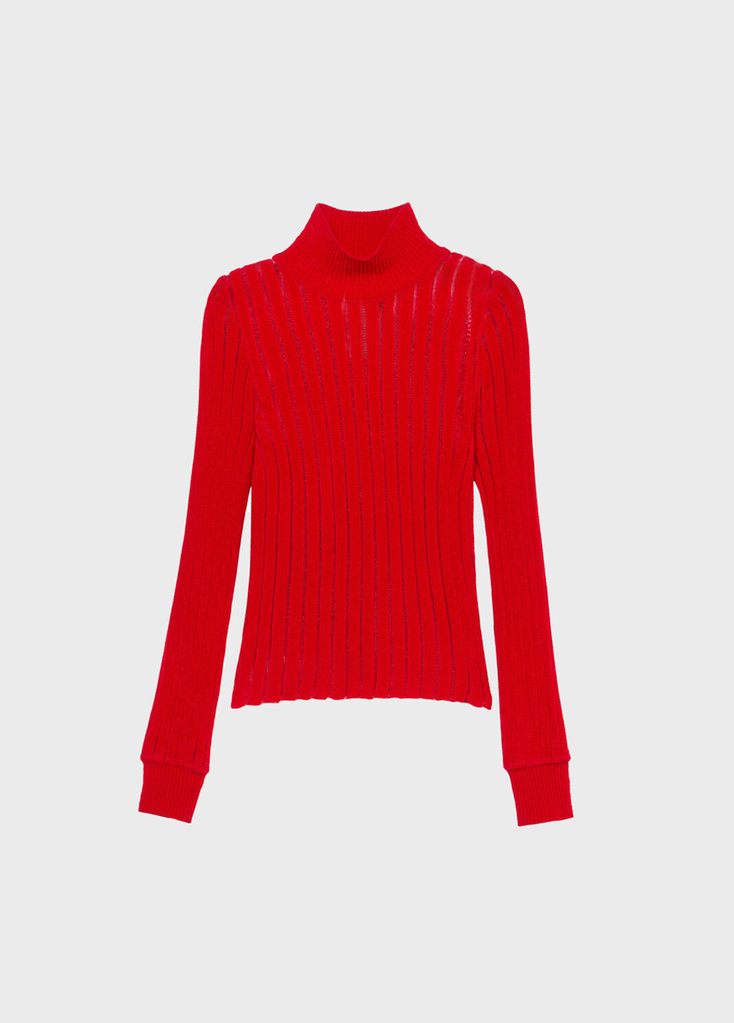 Ribbed see-through knit turtleneck  Blumarine - large image number 4